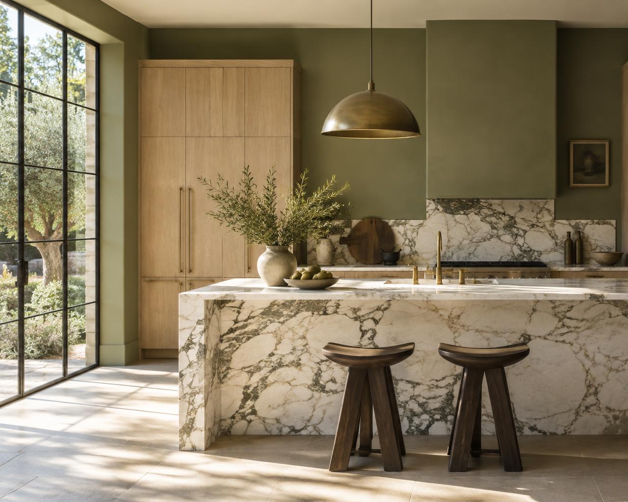 An Olive Retreat interior